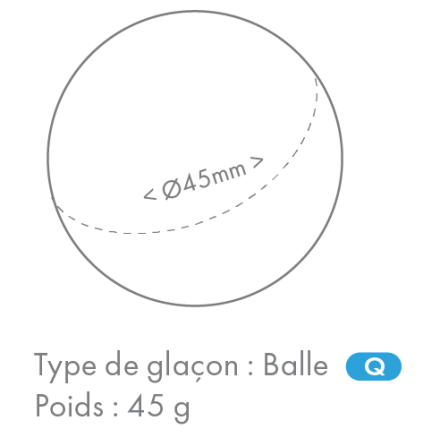 MACHINE À GLAÇONS BALLE IM-65NE-HC-Q HOSHIZAKI Toutes les catégories
