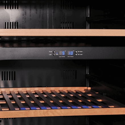 CW36DT 31-bottle dual-zone wine cellar COOL HEAD Wine cellars