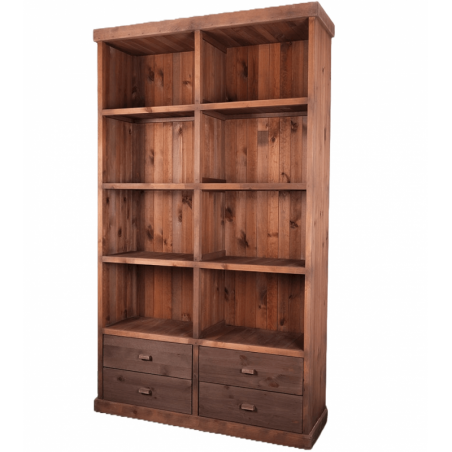 Présentoir MADERA 8 cases + 4 tiroirs  Meubles de présentation