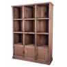 Display stand MADERA 9 compartments + 3 doors  Presentation furniture