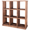 Display stand MADERA 9 compartments  Presentation furniture