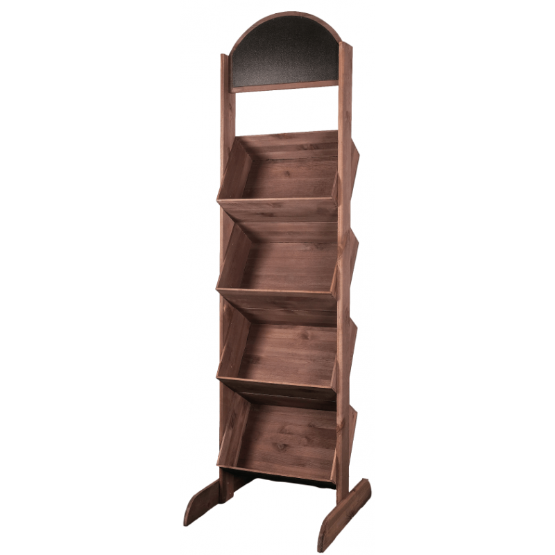 Display stand MADERA 4 compartments Presentation furniture Display stand MADERA 4 compartments Presentation furniture