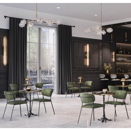 Lot de 2 chaises SIMONE terra  Chaises d'intérieur