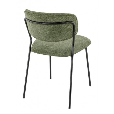 Set of 2 green SIMONE chairs  INDOOR CHAIRS