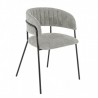 Light gray RENÉ armchair  INDOOR CHAIRS