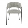 Light gray RENÉ armchair  INDOOR CHAIRS