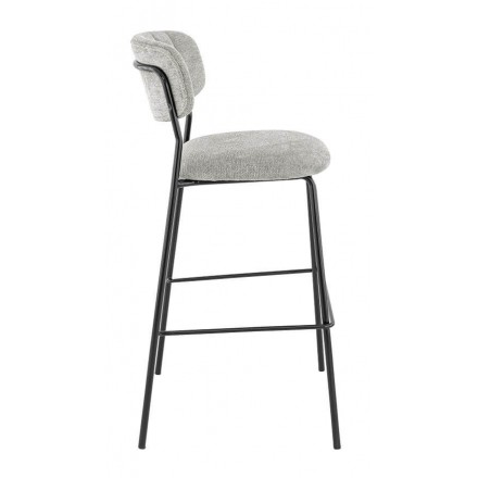 Lot de 2 chaise haute AUGUSTE gris clair  Chaises d'intérieur