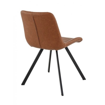 Lot de 2 chaises JACOB cuoio  Chaises d'intérieur