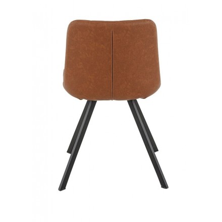 Lot de 2 chaises JACOB cuoio  Chaises d'intérieur