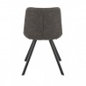 Set of 2 JACOB anthracite chairs  INDOOR CHAIRS