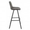 KYLE anthracite barstool  INDOOR CHAIRS