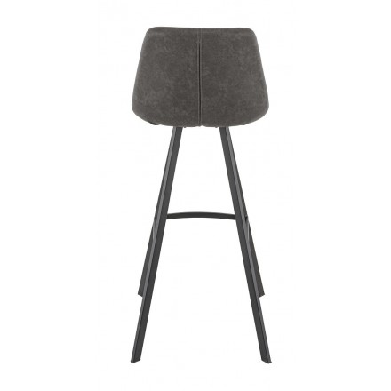 Lot de 2 chaises hautes KYLE anthracite  Chaises d'intérieur