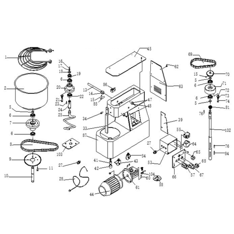 Chaîne de transmission SARO Toutes les catégories