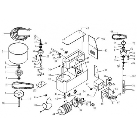 Chaîne de transmission SARO Toutes les catégories