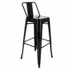 Set of 4 metal bar chairs CHICAGO - CHR MARKET