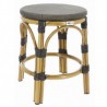 Tabouret BIARRITZ bronze H47cm  CHAISES EN TOILE/CORDE