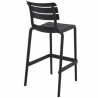 Chaise haute SORGUES | Noir LIGNE CHR CHAISES EN POLYPROPYLÈNE
