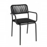 Fauteuil MURCIA | Noir  CHAISES EN TOILE/CORDE