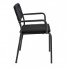 Fauteuil MURCIA | Noir  CHAISES EN TOILE/CORDE