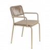 MURCIA armchair taupe  Gamme DINARD