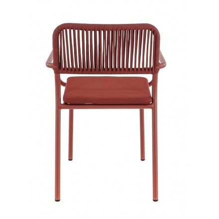 MURCIA armchair terracotta  Gamme DINARD