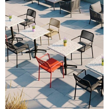 MURCIA armchair terracotta  Gamme DINARD