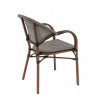 Fauteuil BLOIS | Gris & Beige  CHAISES PARISIENNES