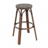 Tabouret DOLE | Gris & Beige  CHAISES PARISIENNES