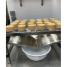 Stainless steel glazing table - CHR MARKET