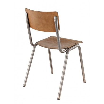 Lot de 2 chaises COLLEGE  Chaises d'intérieur