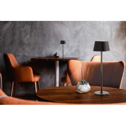 Lampe de table sans fil GEORGINA noir SECURIT Salle