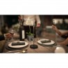 Wireless table lamp ANGELINA white SECURIT restaurant room