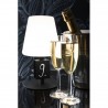 Wireless table lamp SECURIT restaurant room