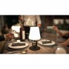 Wireless table lamp SECURIT restaurant room
