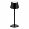 Lampe de table sans fil MONTE-CARLO noir SECURIT Salle