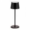 Lampe de table sans fil MONTE-CARLO noir SECURIT Salle