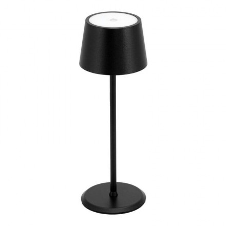 Lampe de table sans fil MONTE-CARLO noir SECURIT Salle
