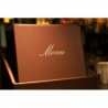 Box de 20 protège-menus A4 CLASSIC marron SECURIT Protège-menus A4