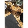A4 black menu holder NATURE - CHR MARKET