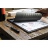 Tablette WALNUT LEATHER A4 SECURIT Protège-menus A4