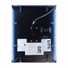 Porte-menu lumineux INOX 4xA4 sur pied SECURIT Porte-menus lumineux