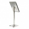 Porte-menu lumineux INOX 4xA4 sur pied SECURIT Porte-menus lumineux