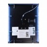 Porte-menu lumineux INOX 4xA4 SECURIT Porte-menus lumineux
