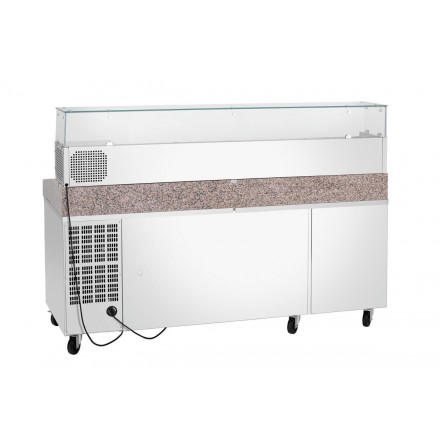 Kit réfrigéré GL3-2005 | 10xGN1/4 BARTSCHER Saladettes réfrigérées