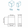 Machine à glaçons demi-cube HD215W ICETECH Froid