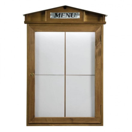 Porte-menu lumineux RUSTIC 4xA4 SECURIT Porte-menus lumineux