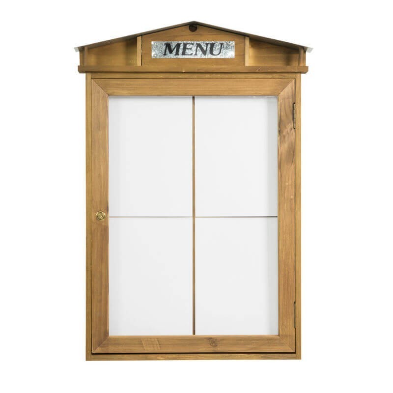 Porte-menu lumineux RUSTIC 4xA4 SECURIT Porte-menus lumineux Porte-menu lumineux RUSTIC 4xA4 SECURIT Porte-menus lumineux