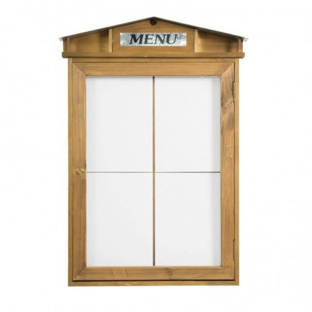 Porte-menu lumineux RUSTIC 4xA4 SECURIT Porte-menus lumineux
