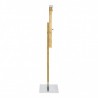 Porte-menu lumineux RUSTIC 4xA4 sur pied SECURIT Porte-menus lumineux