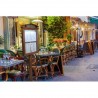Porte-menu lumineux RUSTIC 4xA4 sur pied SECURIT Porte-menus lumineux